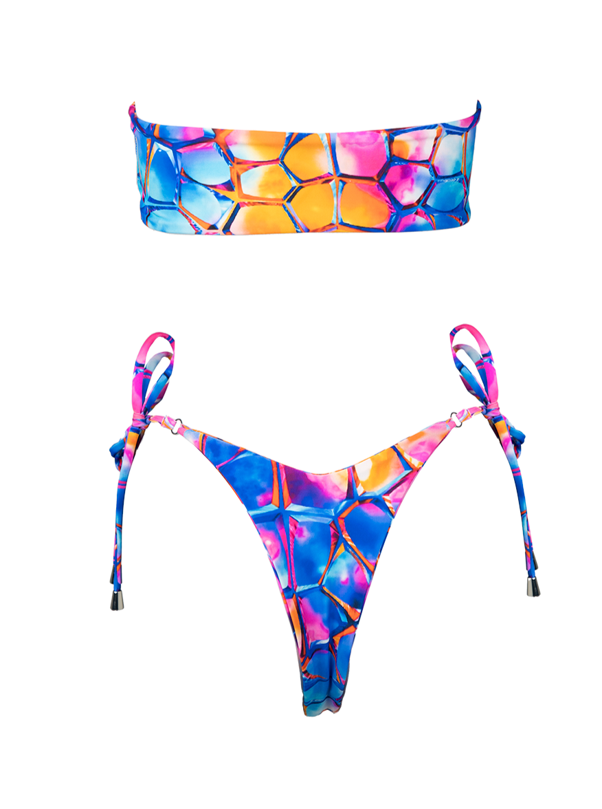 Psychedelic Sea Top Coconut Bikini Company