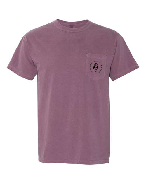 Short Sleeve Coconut Branded T-Shirt- Purple