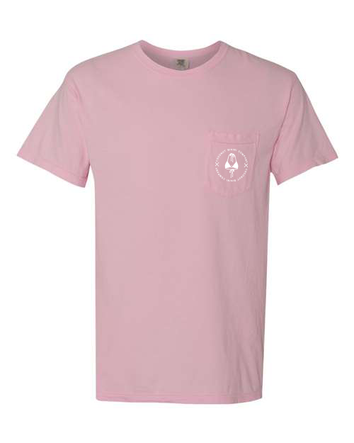 Short Sleeve Coconut Branded T-Shirt- Pink
